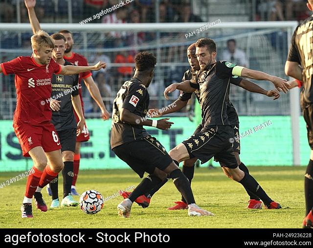 23.07.2021, Das.Goldberg-Stadio, Grodig, test match 1.FSV FSV FSV Mainz 05 vs FC Liverpool, in the picture Jake Cain (Liverpool)