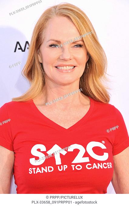 Marg Helgenberger at Stand Up To Cancer 2018 held at The Barker Hangar in Santa Monica, CA on Friday, September 7, 2018. Photo by PRPP / PictureLux