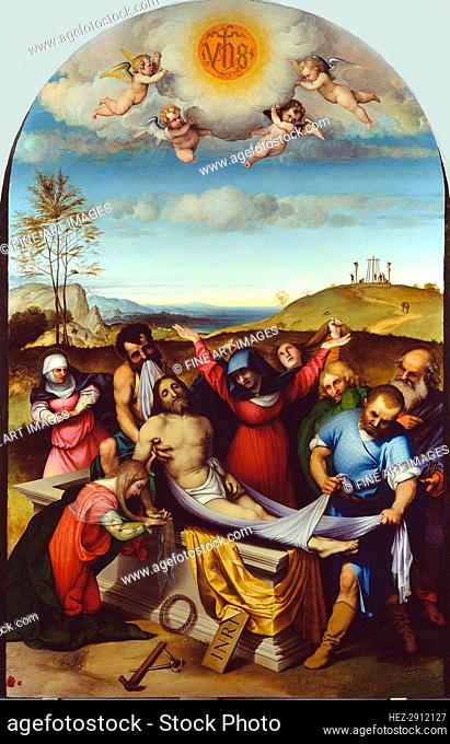 Die Kreuzabnahme, 1512. Creator: Lotto, Lorenzo (1480-1556)