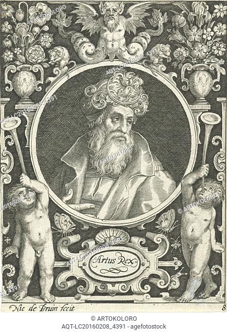 Portrait of Judas the Makkabeer, Nicolaes de Bruyn, 1594