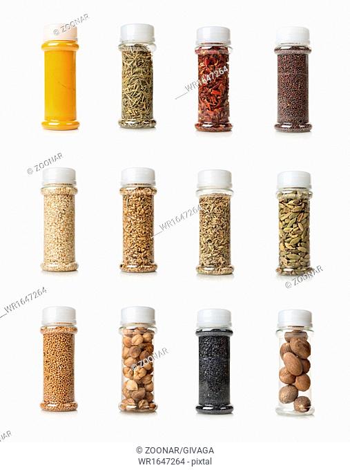 Collage of spices