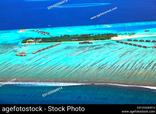 Malediven-Luftbild
