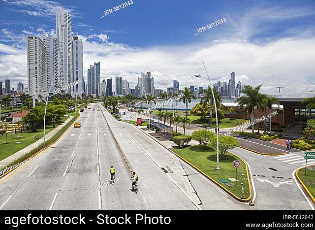 Balboa Avenue, Panama City, Panama, Central America