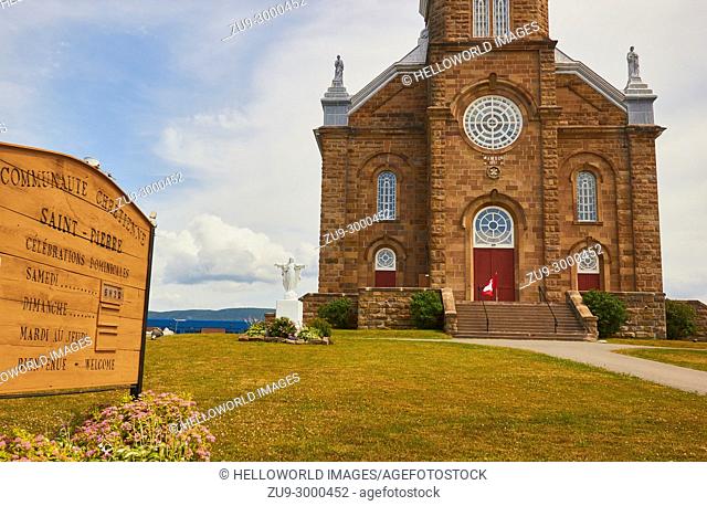 St Peter's Church (1893), Cheticamp, Cape Breton Island, Nova Scotia, Canada