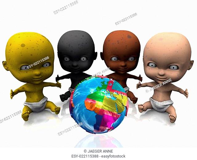multiethnic babies