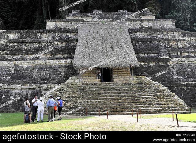 Pre-Columbian Maya site of Palenque, UNESCO World Heritage Site, Palenque, Chiapas, Mexico, Central America