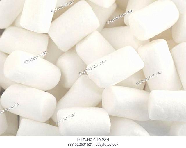 White marshmallow