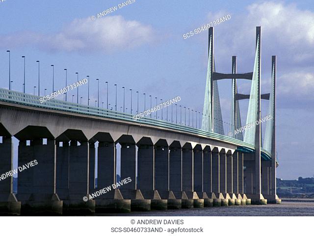Second Severn Crossing, Wales and England, UK rr