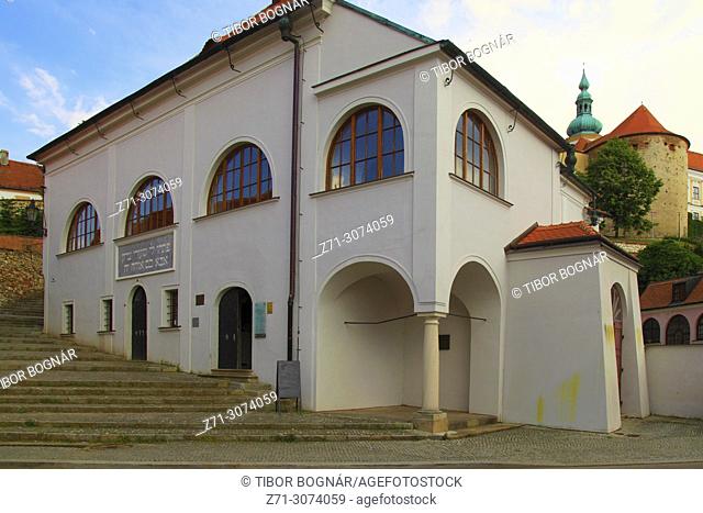 Czech Republic, Moravia, Mikulov, Synagogue,