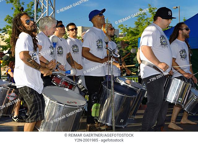 T. Dot. Batu Afro Brazilian Percussion Band performing at the Muhtadi Drum Festival Toronto