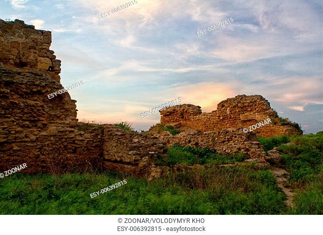 Citadel on the Dniester estuary