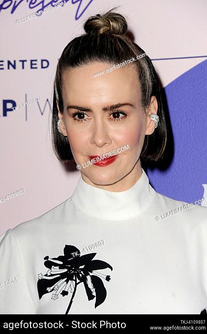 Sarah Paulson at the WrapWomen's Power Women Summit 2021 held at the London hotel in Los Angeles, USA on December 1, 2021