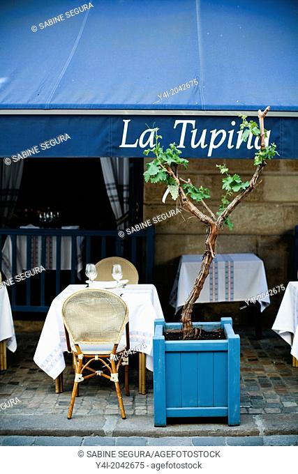 La Tupina. The greedy street. Bordeaux. Gironde. Aquitaine. France. Europe