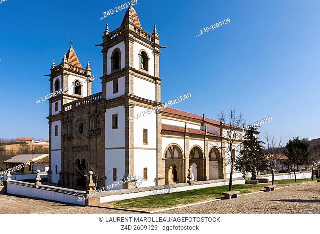 The Basilica of Santo Cristo do Outeiro. Outeiro, Braganca District, Norte Region, Portugal, Europe