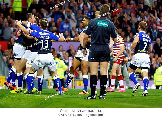 2015 Rugby League Grand Final Leeds Rhinos v Wigan Warriors Oct 10th. 010.10.2015. Old Trafford, Manchester, England. Rugby League Grand Final