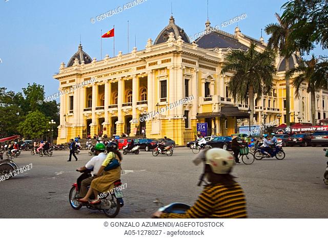 Opera Theater  Hanoi  Vietnam