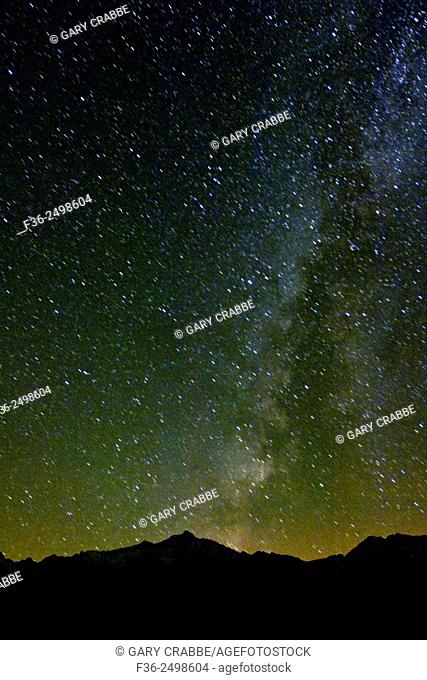 Stars & The Milky Way over the Eastern Sierra, near Manzanar, California