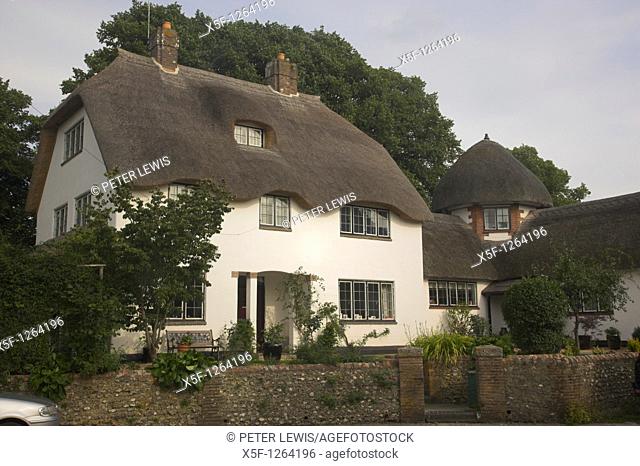 Brianspuddle noted for its Thatched Cottages nr Dorchester Dorset