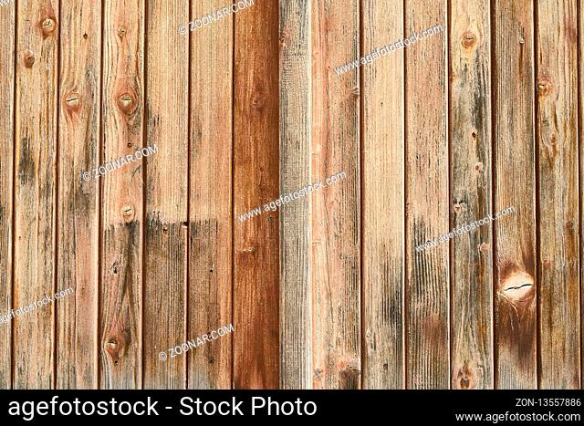 Alte braune Holzbretter als Holz Hintergrund Textur