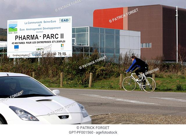PHAMA PARC 2, BUSINESS PARK BRINGING TOGETHER FRANCE TELECOM, EDF AND PHARMACEUTICAL LABORATORIES, GREATER ADMINISTRATIVE DISTRICT OF SEINE-EURE