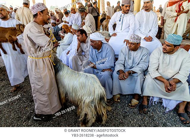 The Friday Livestock Market, Nizwa, Ad Dakhiliyah Region, Oman