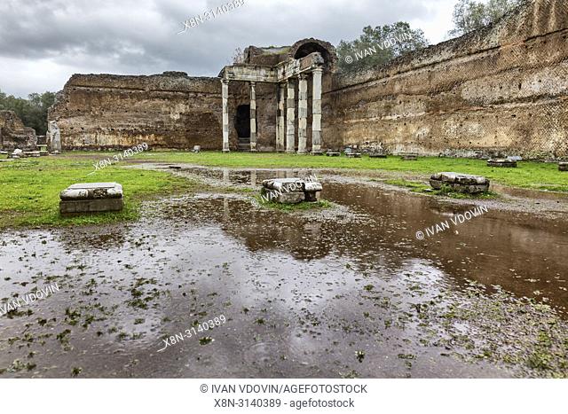 Hadrian's Villa, Villa Adriana, Tivoli, Lazio, Italy