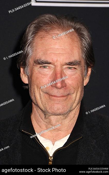 Timothy Dalton 12/02/2022 The Los Angeles Red Carpet Premiere for Season 1 of the New Paramount + Series “1923” held at the Hollywood American Legion Post 43 in...