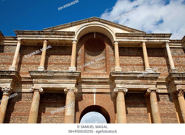 The gymnasium was constructed in at the 3rd century AD, in the times of Geta and Caracalla. It was a part of a complex divided into three main sections: the...