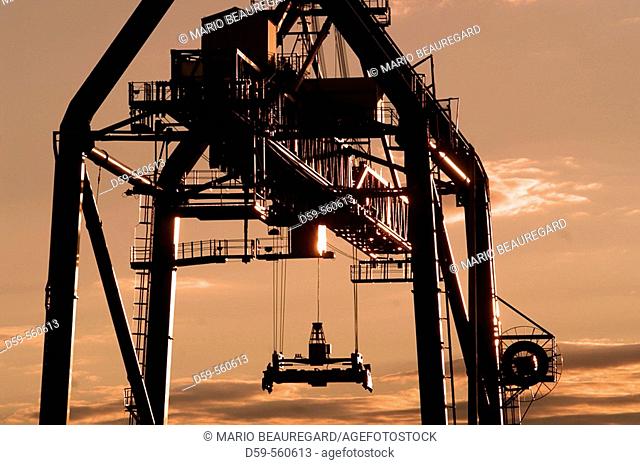 Shipyard crane
