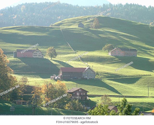 Switzerland, Europe, Appenzell, Urnasch, picturesque countryside
