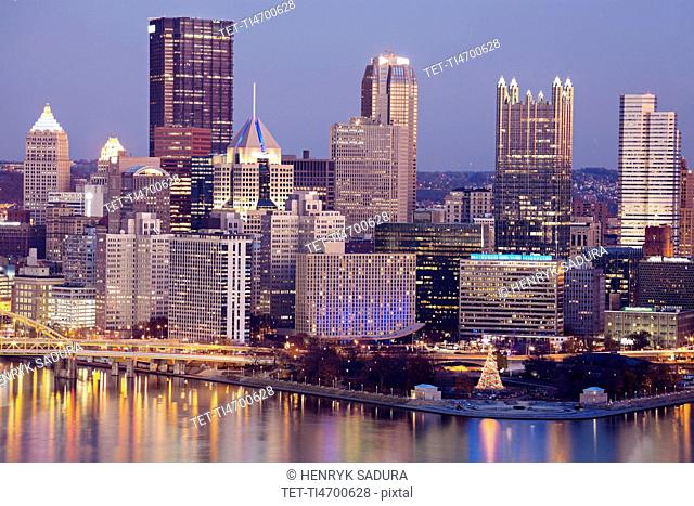 Cityscape of Pittsburgh