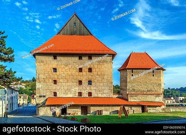 Great Bastion was the most effective and progressive element of the defense of Bordejov, Slovakia