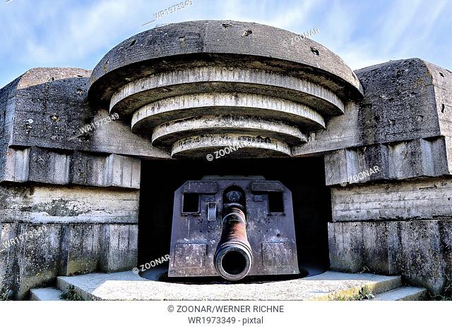 Battery, Longues-sur-Mer, Normandy, France