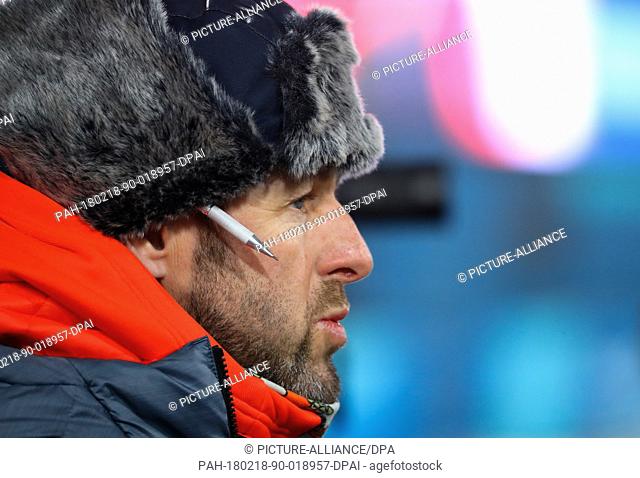 18 February 2018, South Korea, Pyeongchang, Olympics, Biathlon, Mass start, men, Alpensia Biathlon Centre: Mark Kirchner