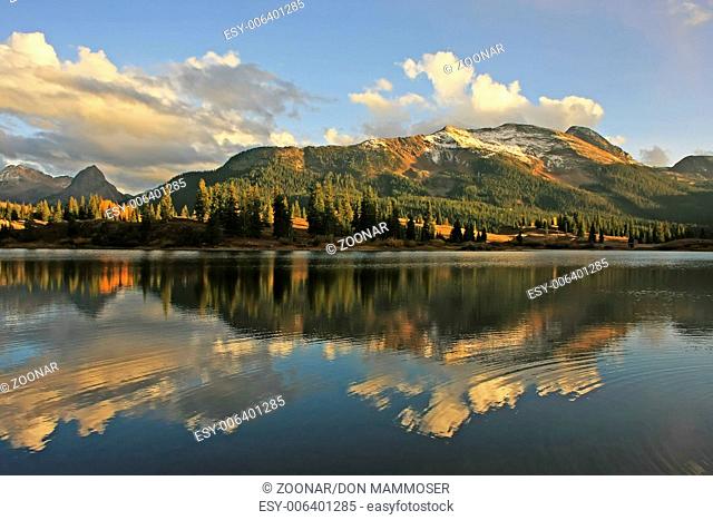 Molas lake and Needle mountains, Weminuche wildern