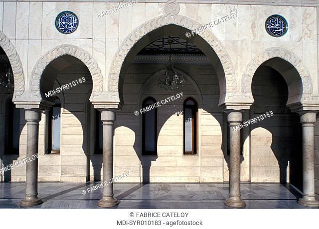 Saida Rokaya mosque - The courtyard