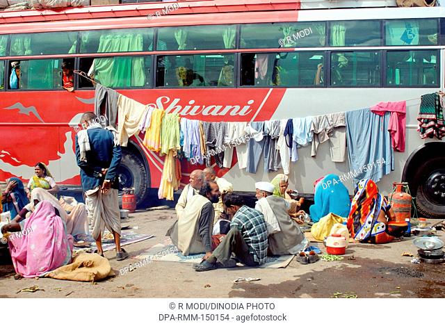 Bus transportation ; Nasik ; Maharashtra ; India