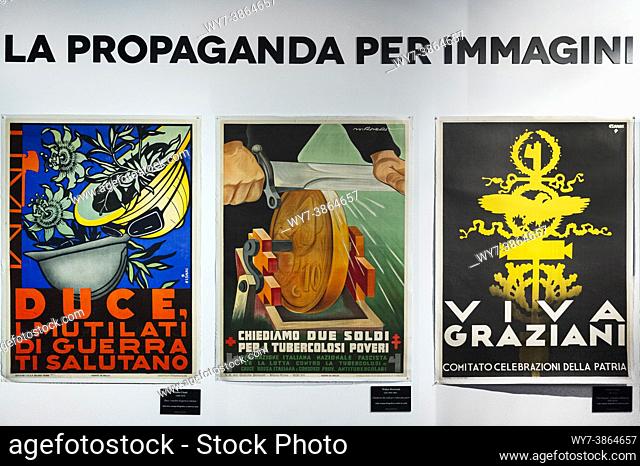 musa: fascist advertising, salo', italy