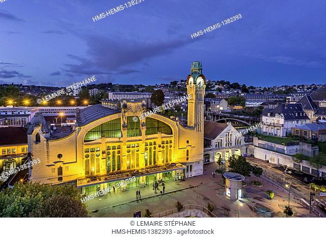 France, Seine Maritime, Rouen, the train station