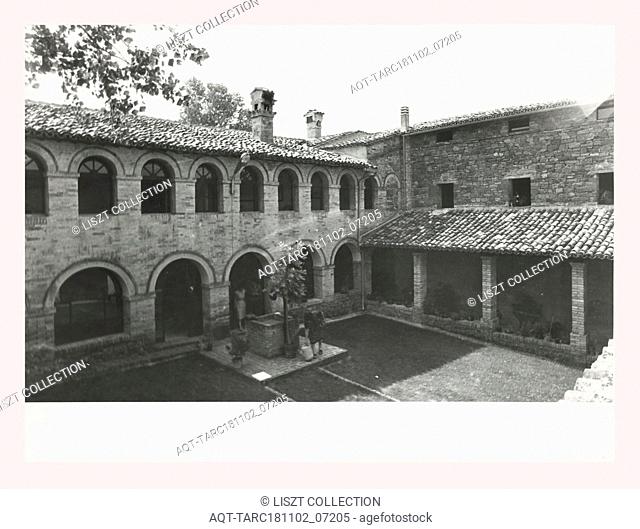 Umbria Perugia Rocca S. Angelo S. Maria in Arce, Convent church, this is my Italy, the italian country of visual history, Exterior views of facade