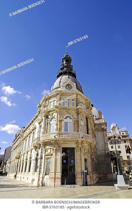 Town Hall, Town Hall Square, Cartagena, Murcia Region, Spain