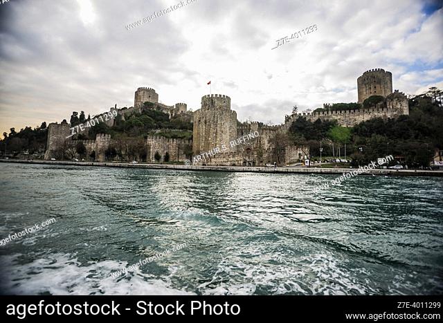 Rumeli Fortress. View from cruise boat
