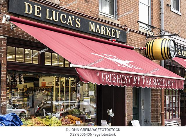 De Luca's market, Boston, Massachusetts, USA