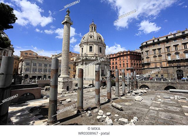Trajan's Column, Rome, Lazio, Italy