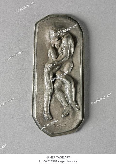 Medal: Protection, 1916. Creator: Auguste Rodin (French, 1840-1917)