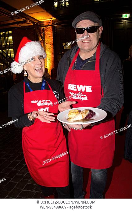Celebrities attending the Charity christmas dinner for homeless people of Alsterradio at Fischauktionshalle, Hamburg Featuring: Tanja Schumann