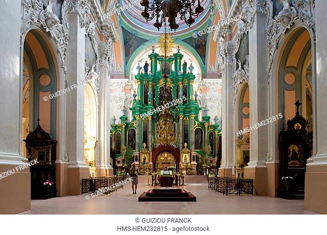 Lithuania Baltic States, Vilnius, historical center, listed as World Heritage by UNESCO, Holy Spirit Orthodox Church