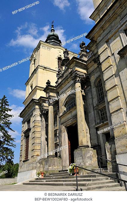 Collegiate Church of St. Josef founded in 1637 by J. Ossolinski. Klimontow, Swietokrzyskie Voivodeship, Poland