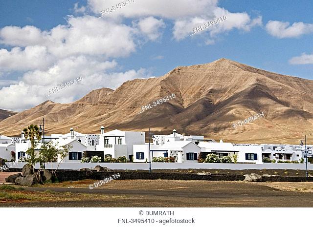 Holiday houses, Playa Blanca, Lanzarote, Canary Islands, Spain, Europe
