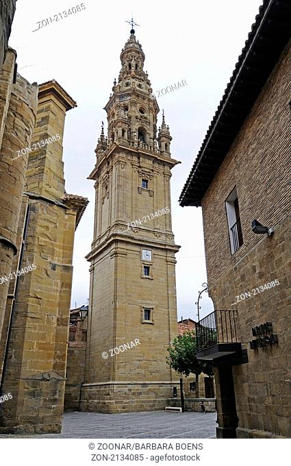 Torre Exenta, bell tower, Glockenturm, Santo Domingo de la Calzada, La Rioja, Spanien, spain